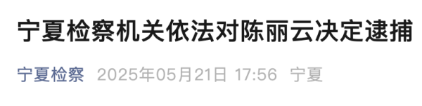 盛谷策略 演员陈丽云，被逮捕